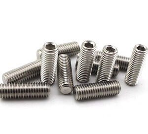 Hexagon Socket Set Screw With Flat Point