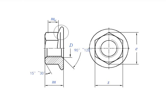 din6923 drawing